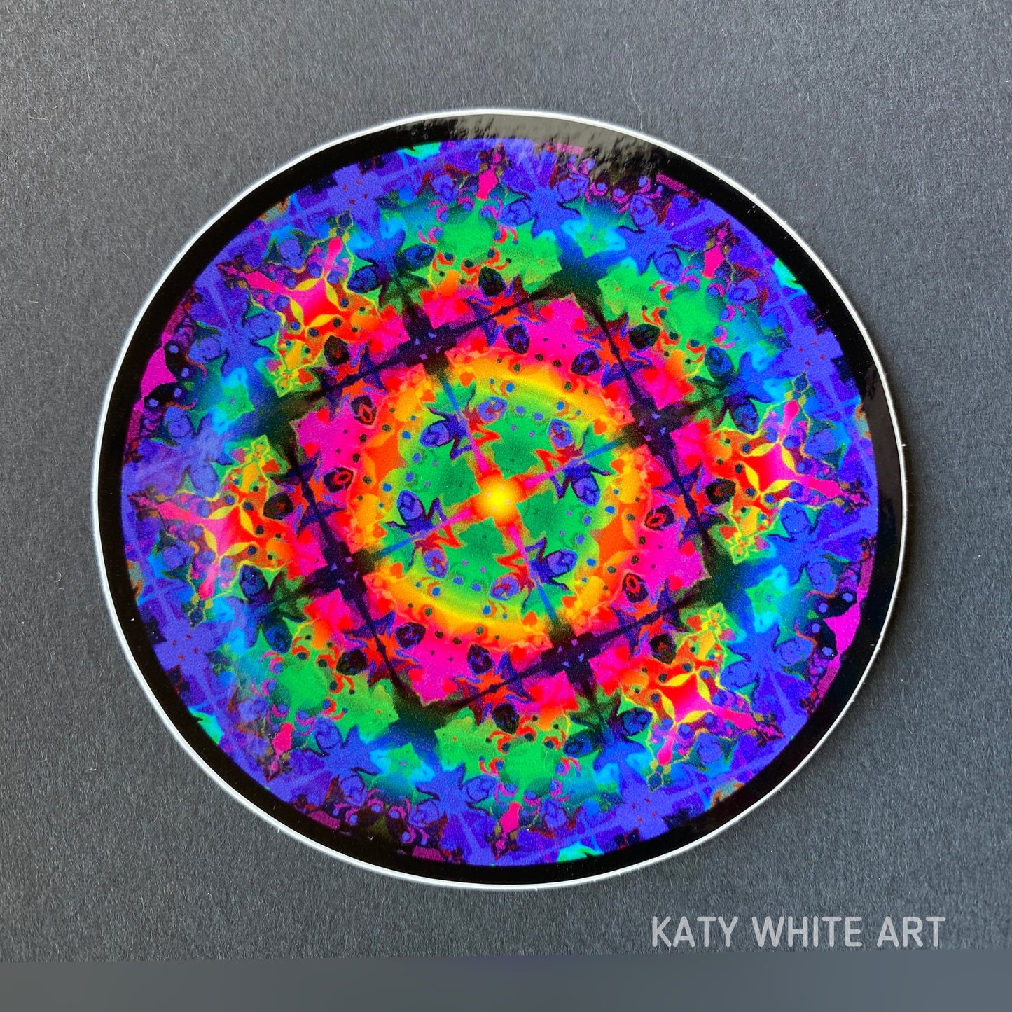 Large "Aligning Lenses" Series Sticker 4-Pack