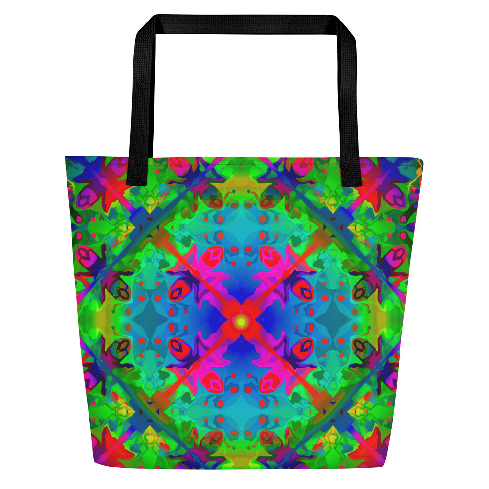 Water Spirit Large Tote Bag with Pocket