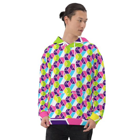 Flowering Cactus Recycled Unisex Hoodie