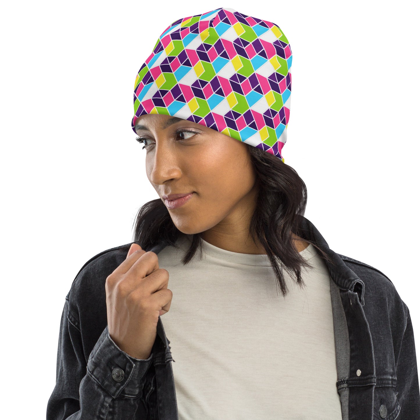 Flowering Cactus Beanie