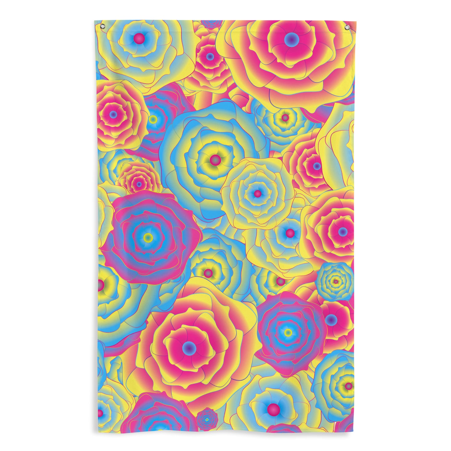 Blossoming Roses Tapestry