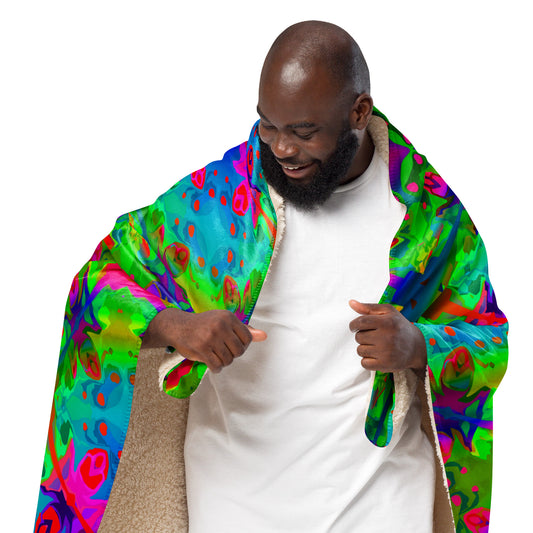 Water Spirit  Sherpa Blanket 50" X 60"